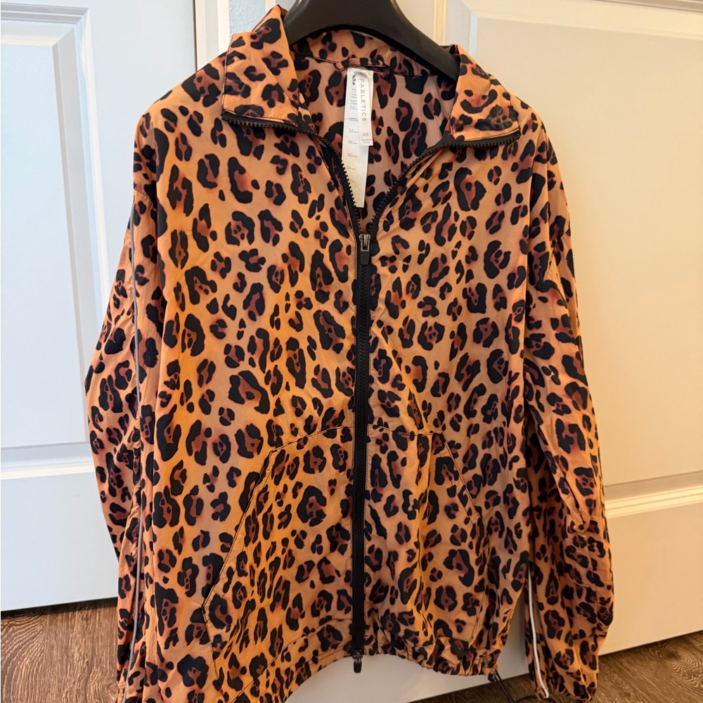 Fabletics Animal Print Utility Jacket - Picture 2 of 2